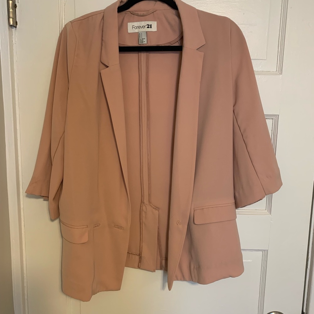 Forever 21 Blazer - Pink - Size S
